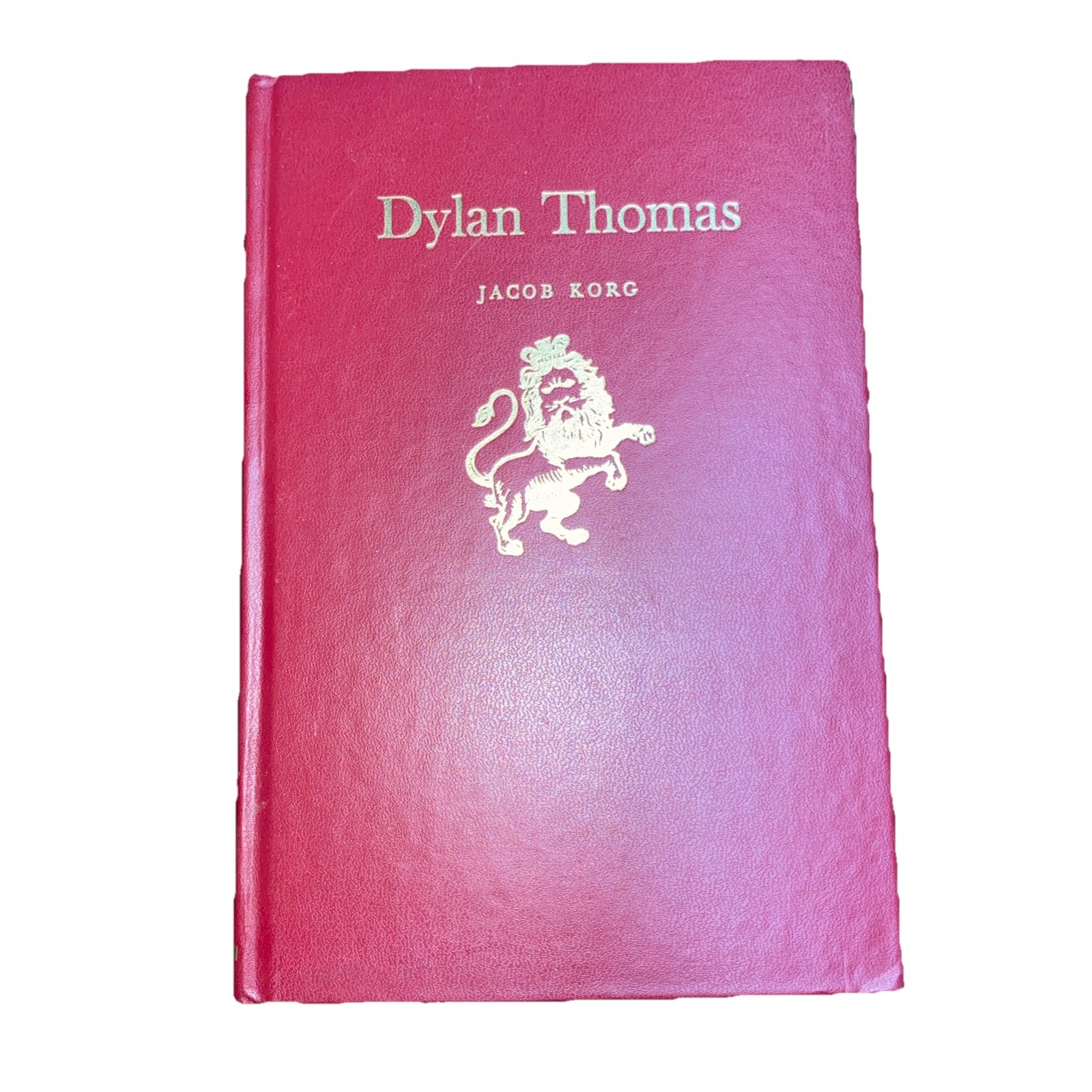 Dylan Thomas by Jacob Korg (Hardcover, 1965) Literary Criticism Vintage Book