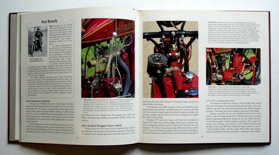 Indian Motorcycles, 1996 1st Ed HC/DJ, Jerry Hatfield & Hans Halberstadt