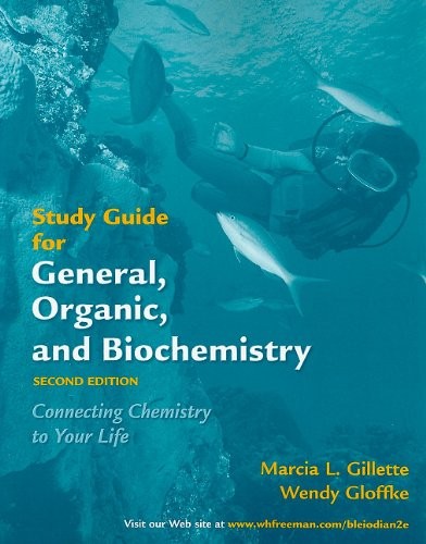 GENERAL, ORGANIC, AND BIOCHEMISTRY STUDY GUIDE By Ira Blei & George Odian *VG+*