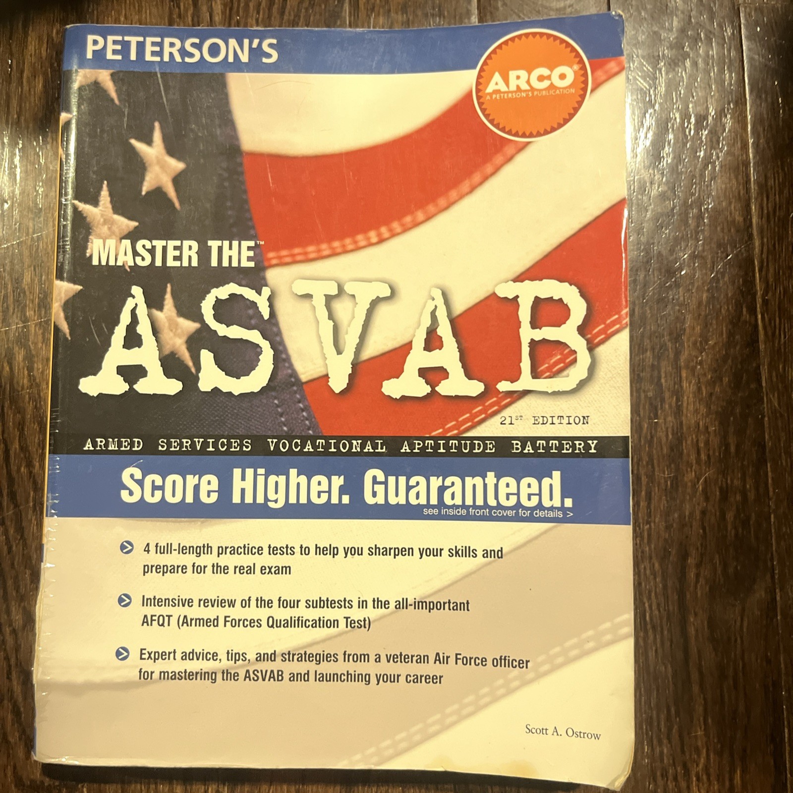 Master the ASVAB by Scott A. Ostrow and Arco Staff (2006, Perfect)