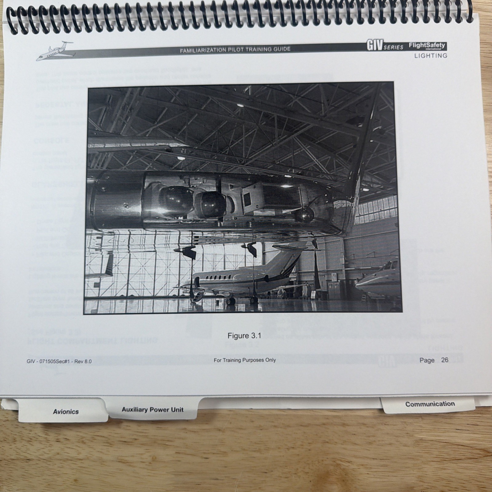 GIV FlightSafety Familiarization Pilot Training Guide