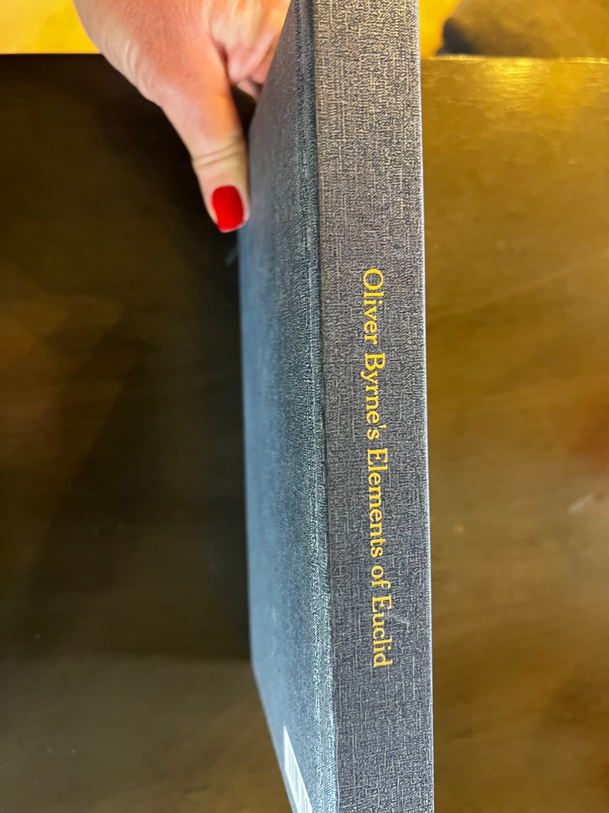 Oliver Byrne’s Elements of Euclid : The First Six Books with Coloured…