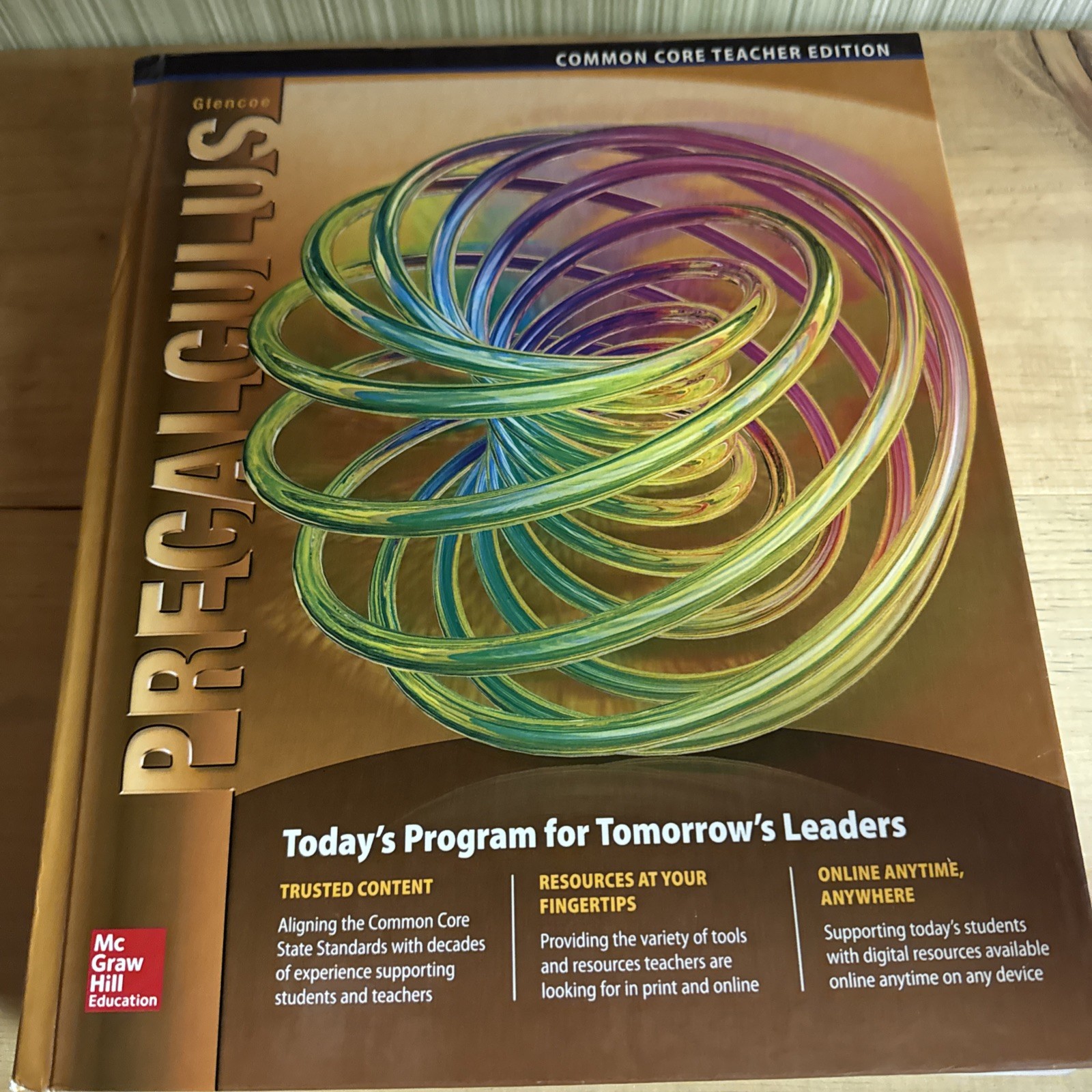 Glencoe Precalculus Common Core Teacher Edition Hardcover