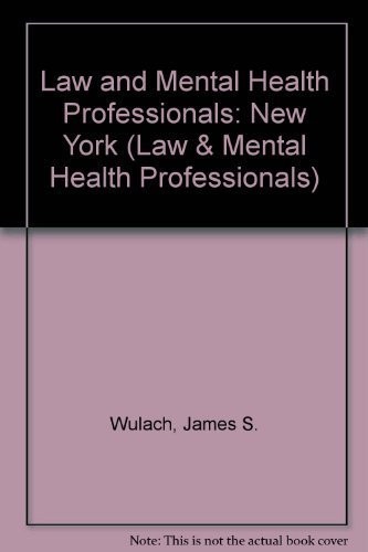 Law & Mental Health Professionals: New York