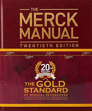 The Merck Manual of Diagnosis and – Hardcover, by Porter Robert E. – Good