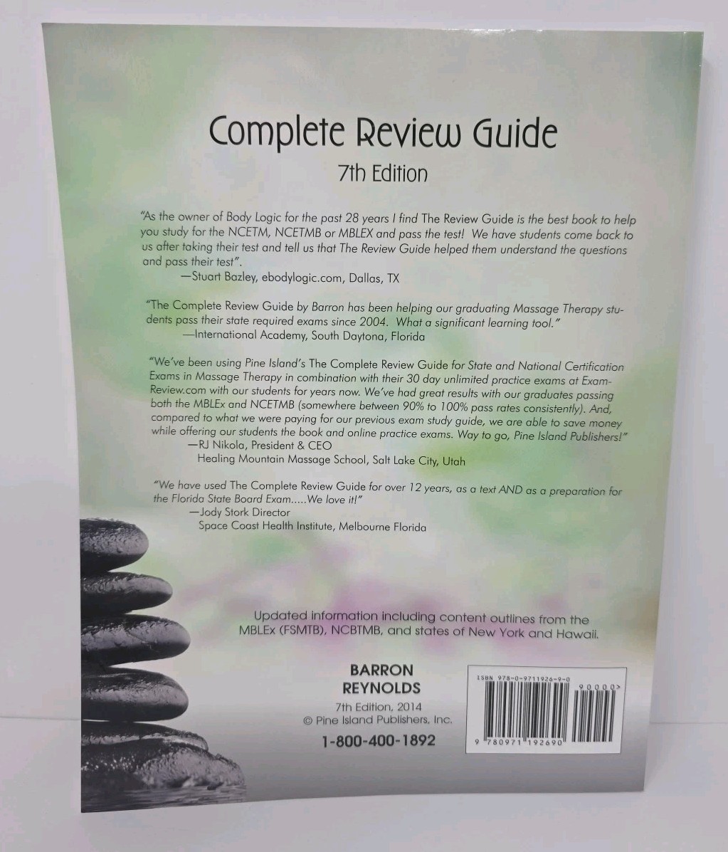 Complete Review Guide : For State & National Examination in Therapeutic Massage