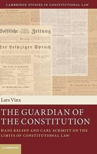 Lars Vinx The Guardian of the Constitution (Hardback) (UK IMPORT)