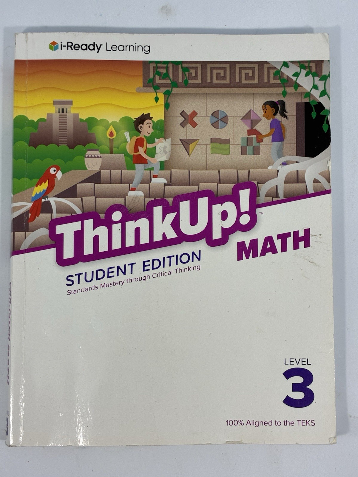ThinkUp Math Level 3 Student Edition i Ready Learning TEKS