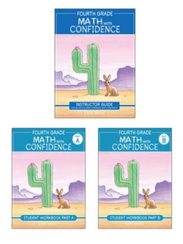 Fourth Grade Math with Confidence Complete Bundle by Kate Snow: New