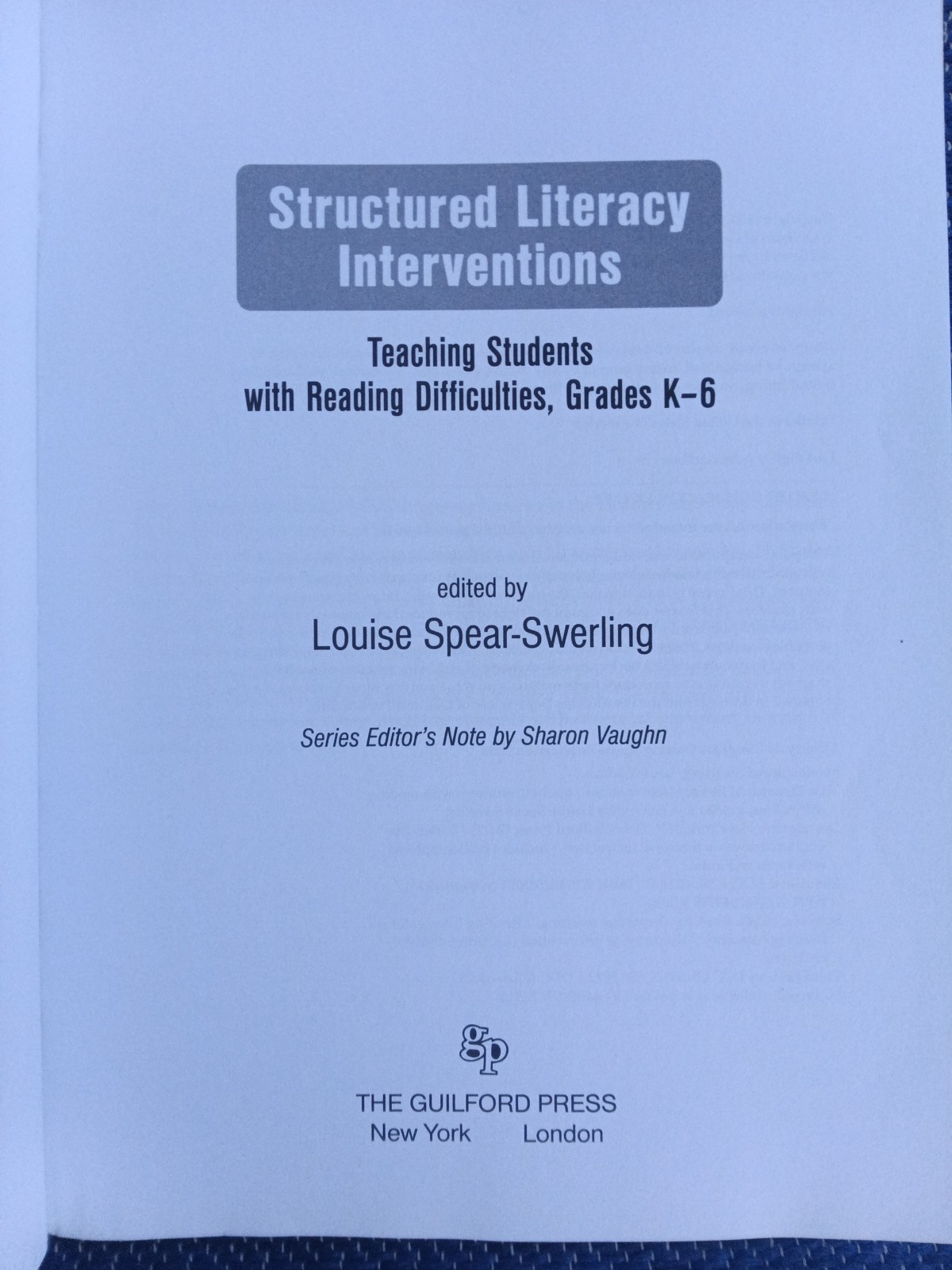 Structured Literacy Interventions: Teaching Students with Reading Difficu – GOOD