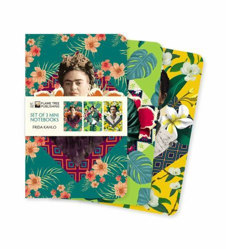 Frida Kahlo Set of 3 Mini Notebooks (Mini Notebook Collections) Paperback