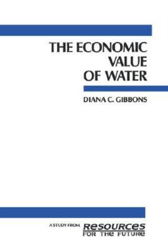 The Economic Value Of Water