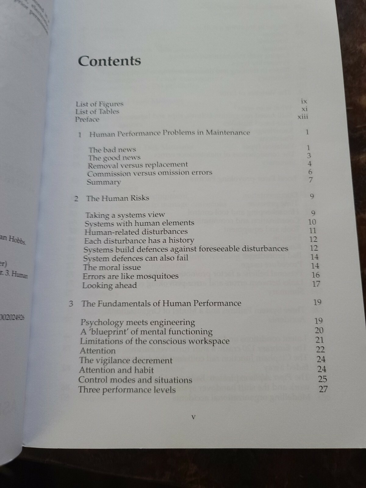 Managing Maintenence Error A Practical Guide By James Reason And Alan Hobbs 2004