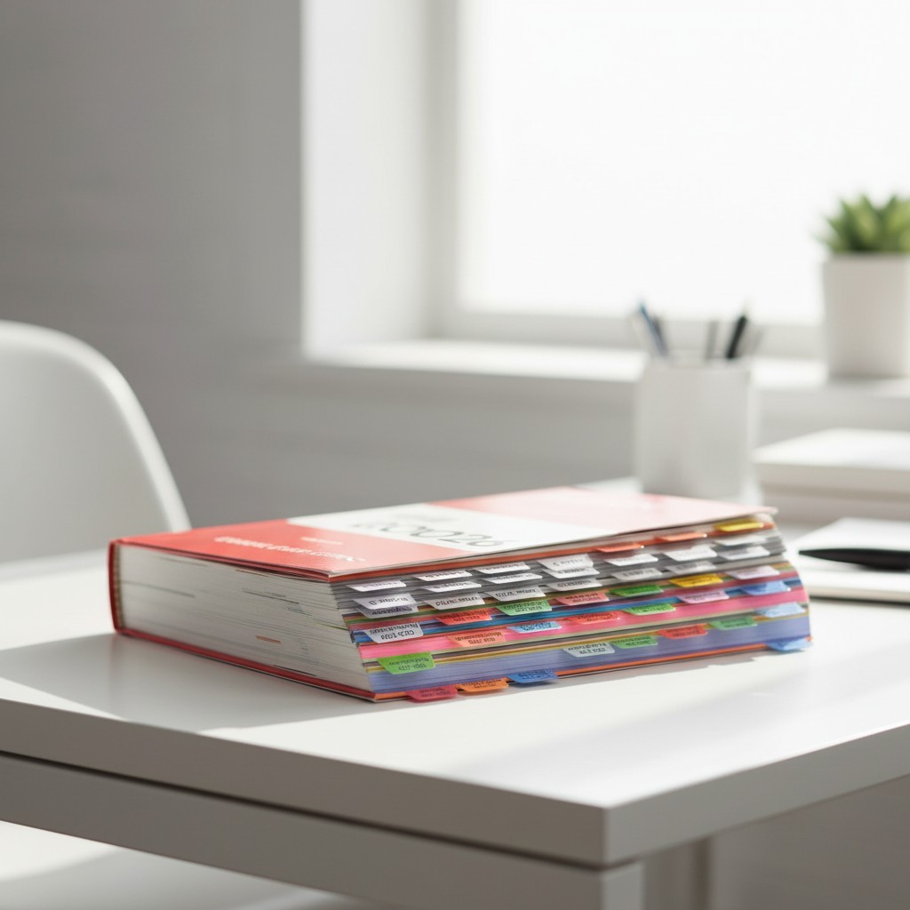ICD-10-CM 2026 Expert Book Tabs: Color-Coded, Laminated, & Repositionable