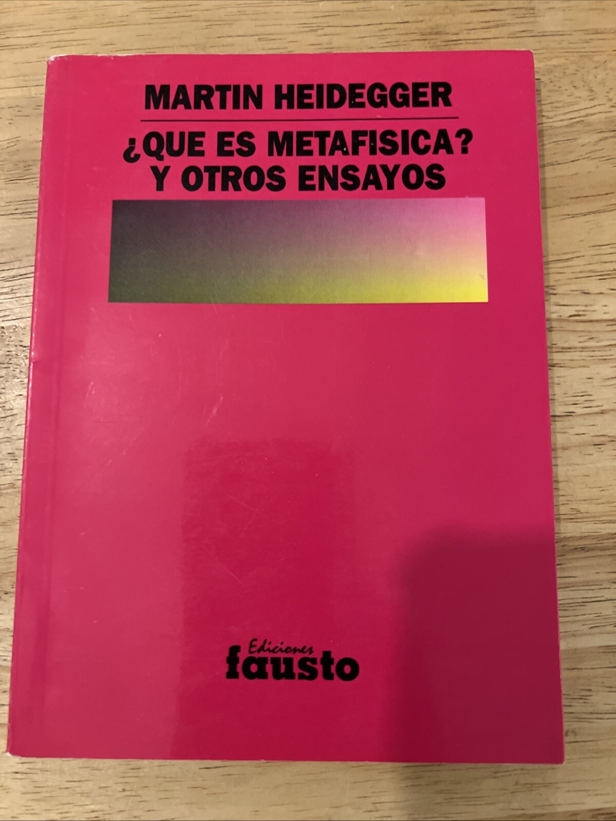 Heidegger: Que Es Metafisica Y Otros Ensayos – Paperback