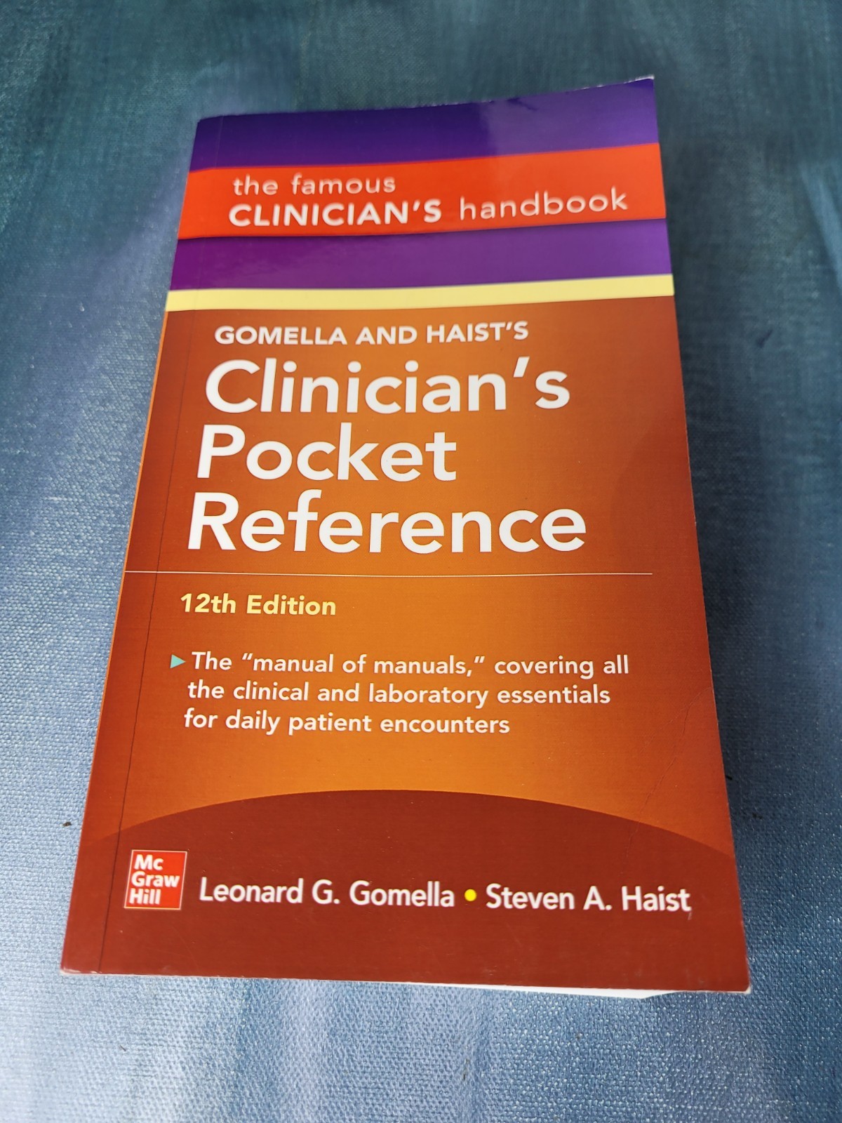 Clinician’s Pocket Reference, Paperback by Gomella, Leonard G New