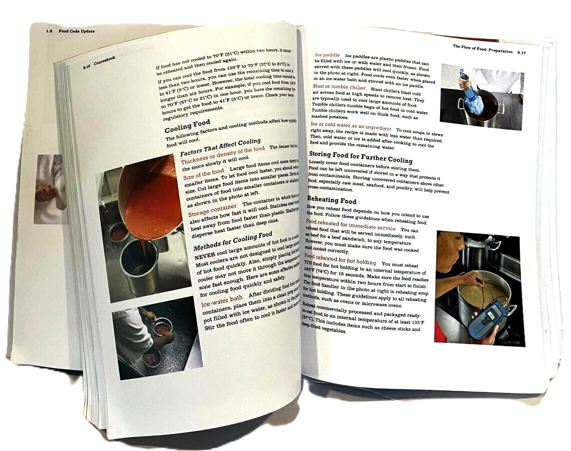 SERVSAFE Coursebook 7th Edition 2017 National Restaurant Association Food Manage