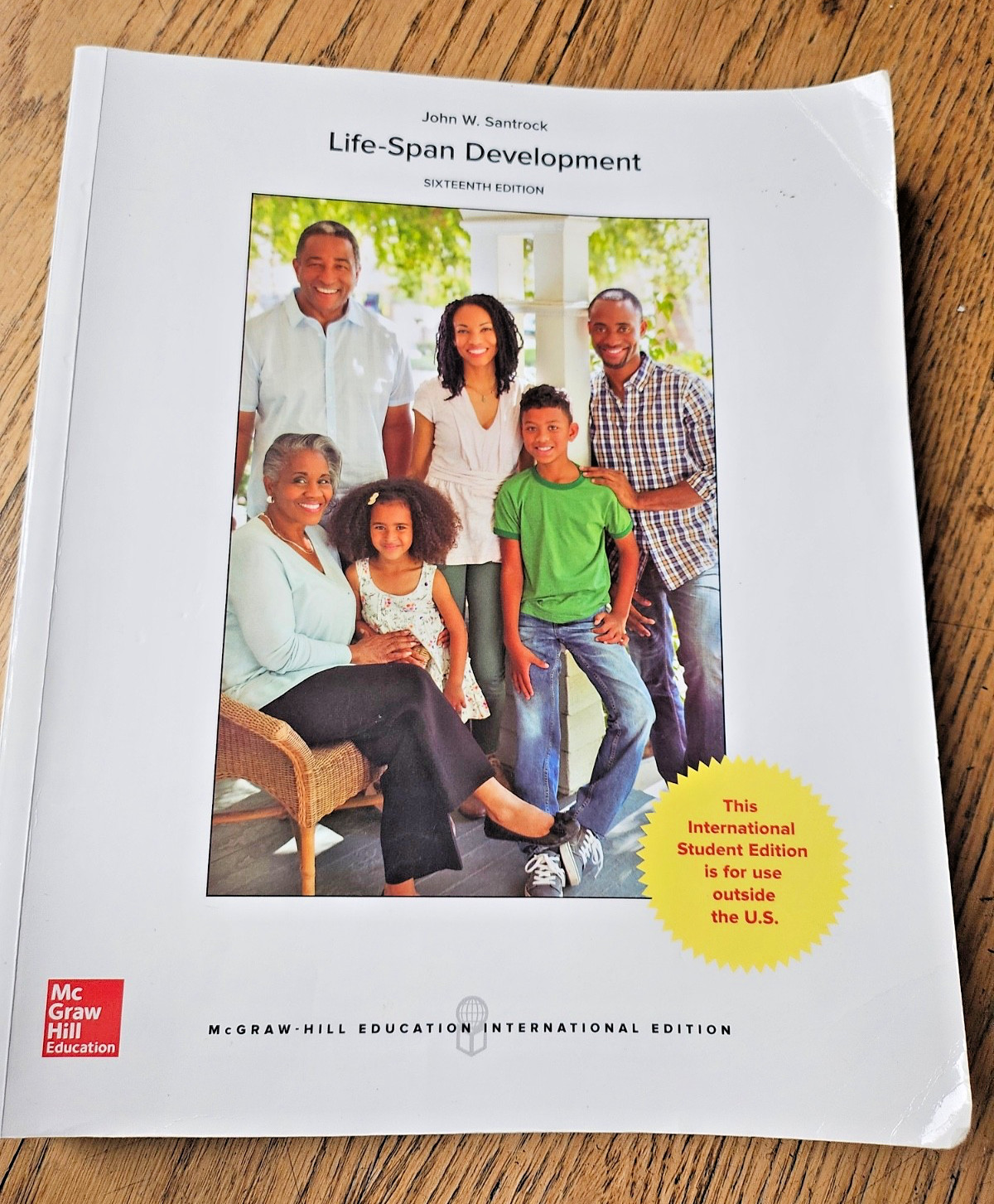 Life-Span Development 16th Edition John W Santrock Paperback International Ed