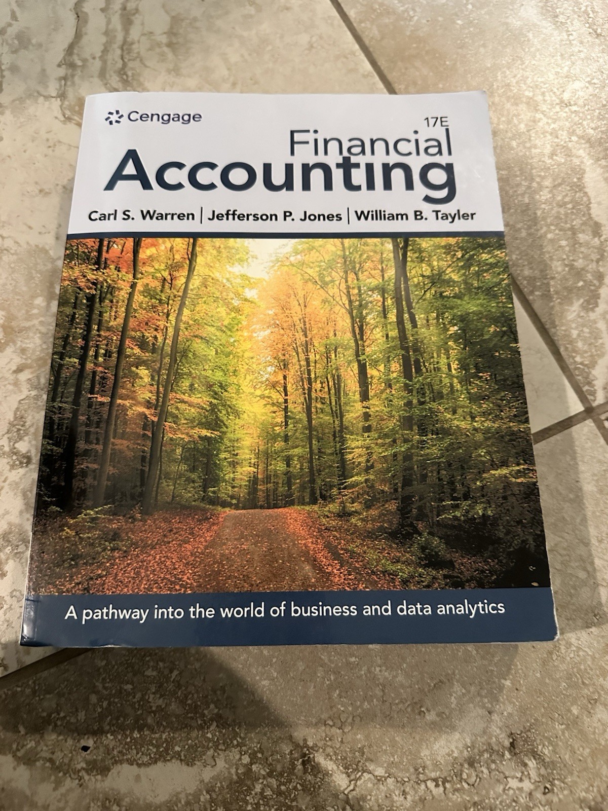 Financial Accounting, Carl S Warren Jefferson P. Jones William, 9780357899649