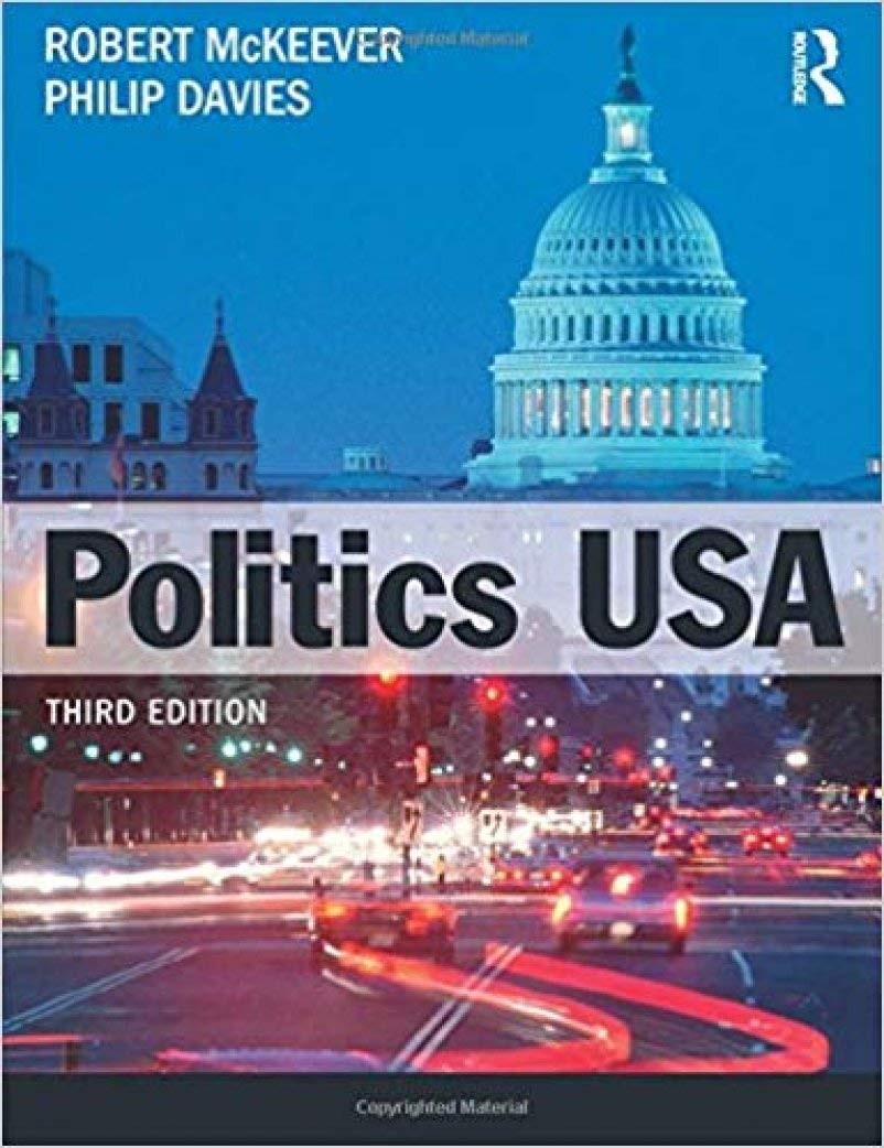 Politics USA – paperback Davies, Philip|McKeever, Robert J.