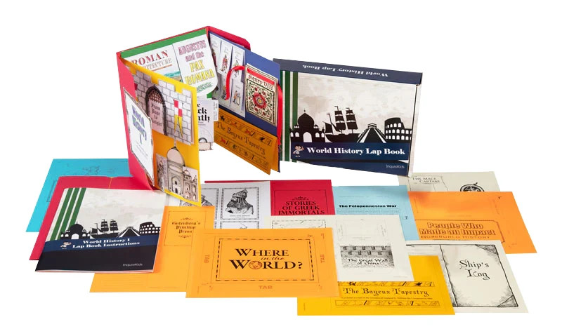 Sonlight World History Lap Book Kit – InquisiKids – NEW!! Homeschool Curriculum