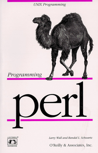 Programming Perl (Nutshell Handbooks) – Paperback – VERY GOOD