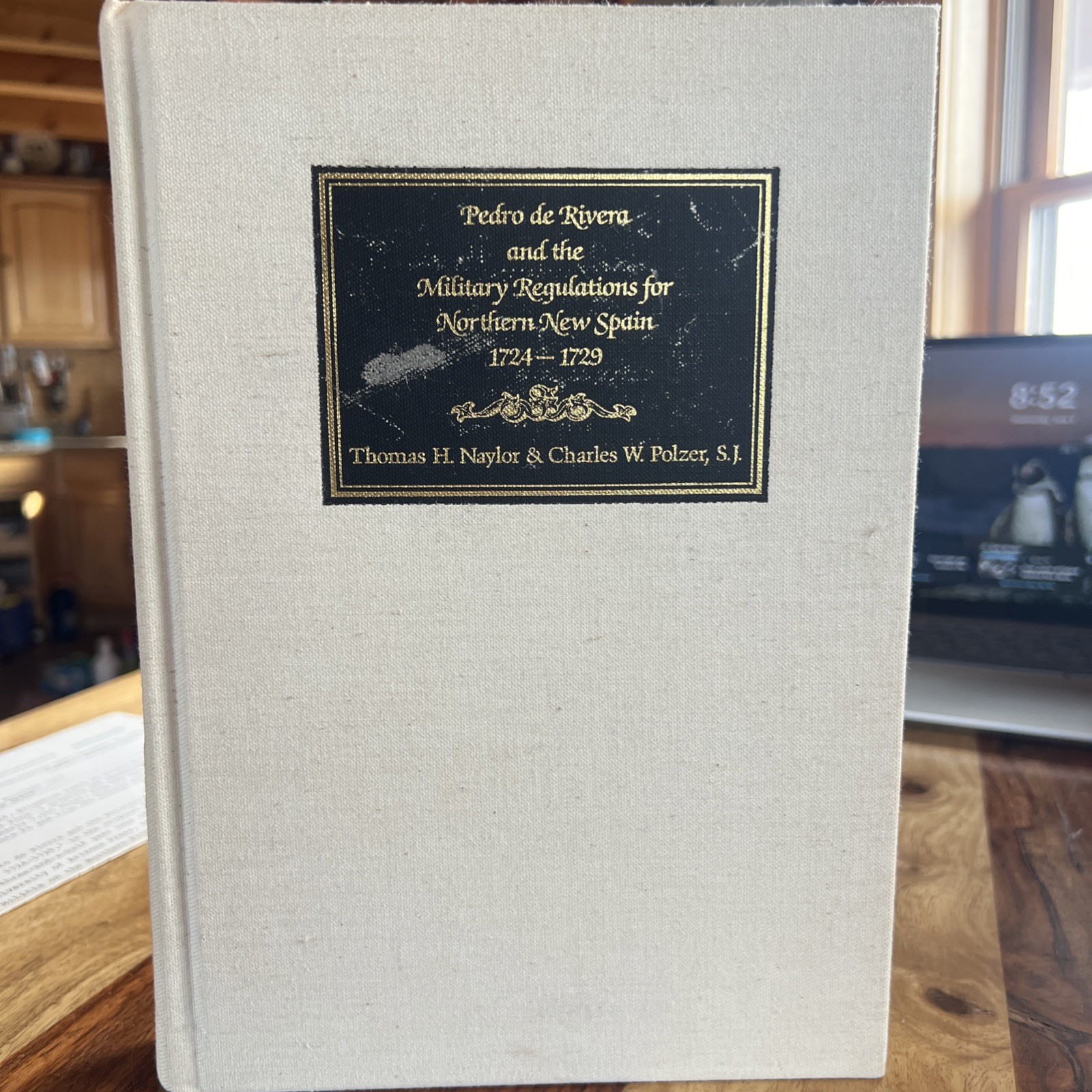 Pedro de Rivera/Military Regulations for Northern New Spain 1988 HC + Press Rele