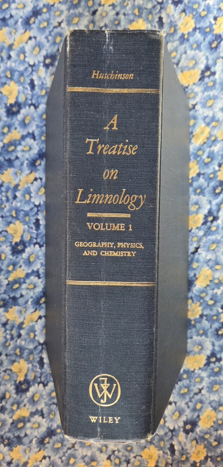 A Treatise on Limnology, Volume 1, G. Evelyn Hutchinson, 1957, HC