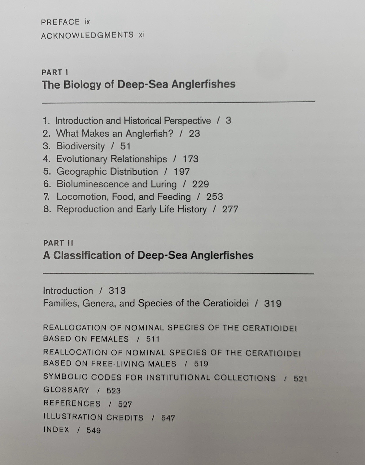 Oceanic Anglerfishes: Extraordinary Diversity in the Deep Sea Theodore W Pietsch