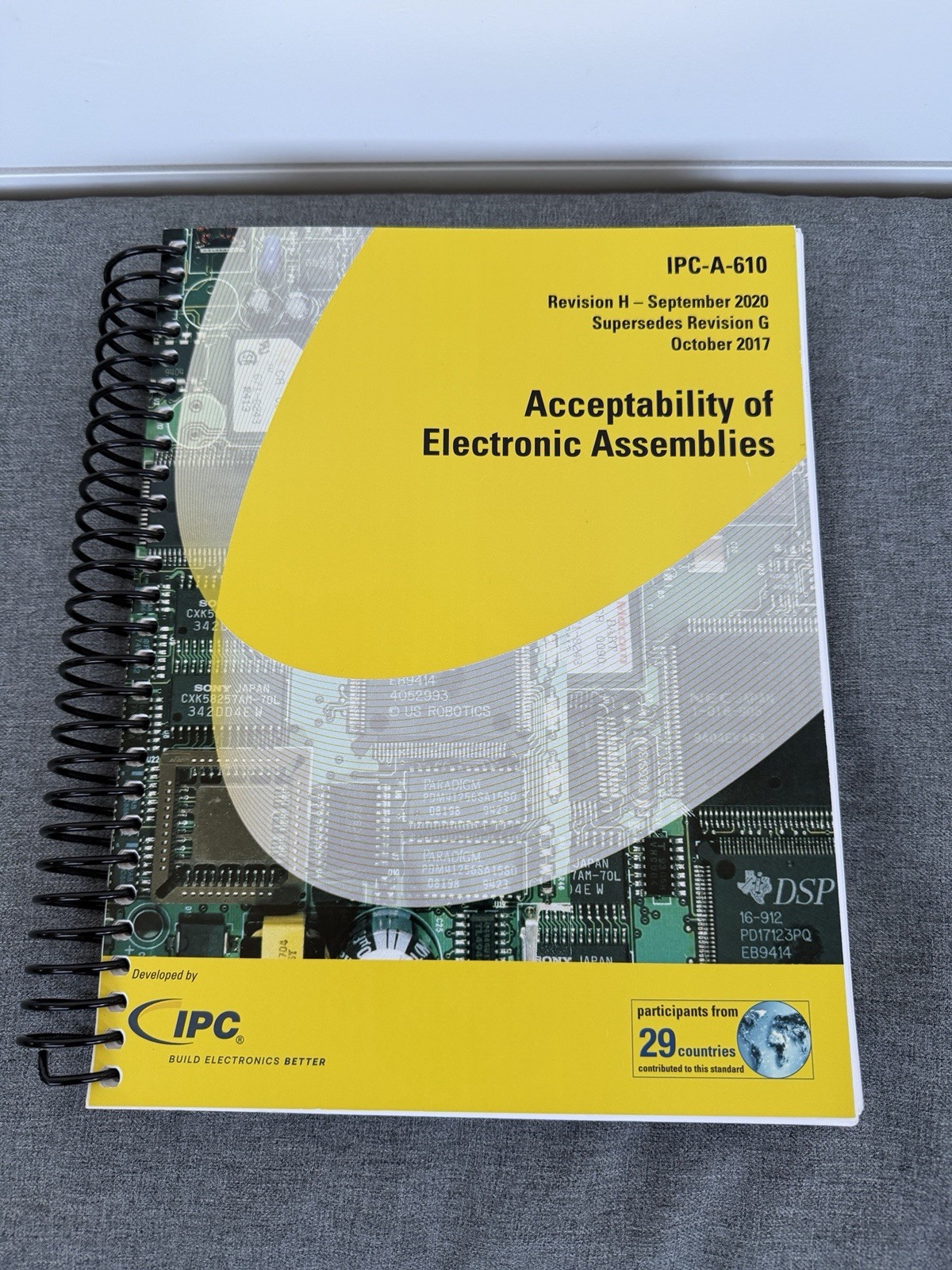 IPC-A-610H: ACCEPTABILITY OF ELECTRONIC ASSEMBLIES – Supersedes Rev G