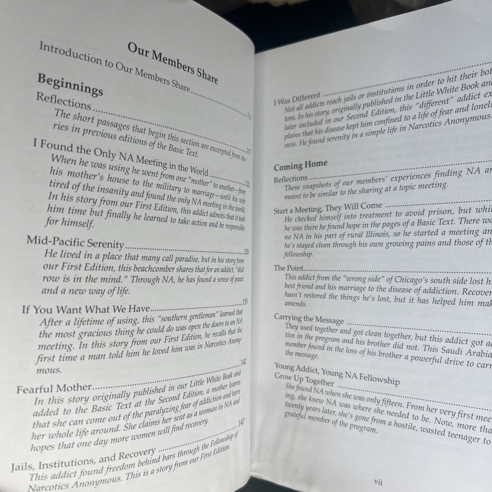 Narcotics Anonymous Basic Text 6th Edition Soft Cover NA 2008 English A1