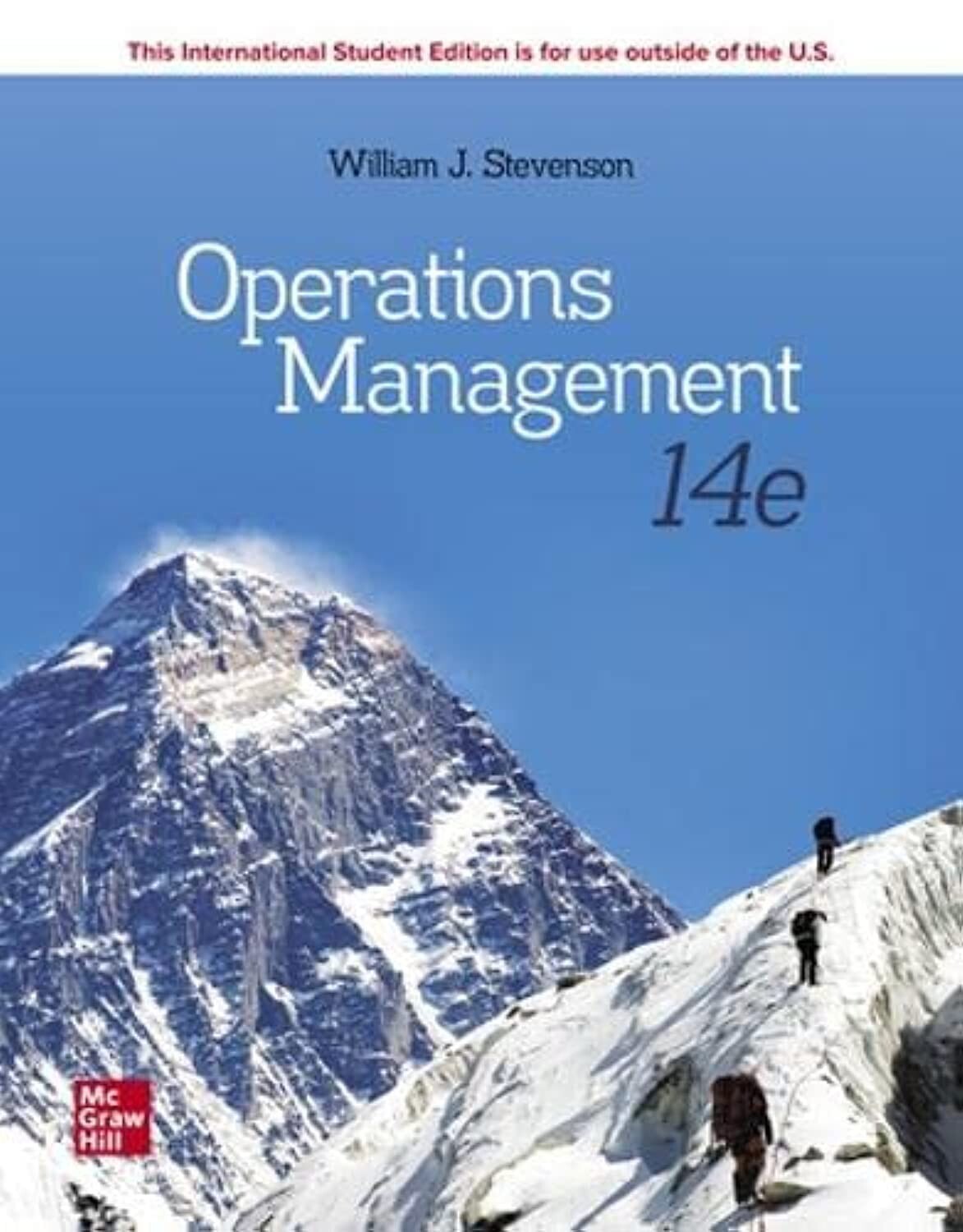 Operations Management 14e by William J Stevenson International Edition