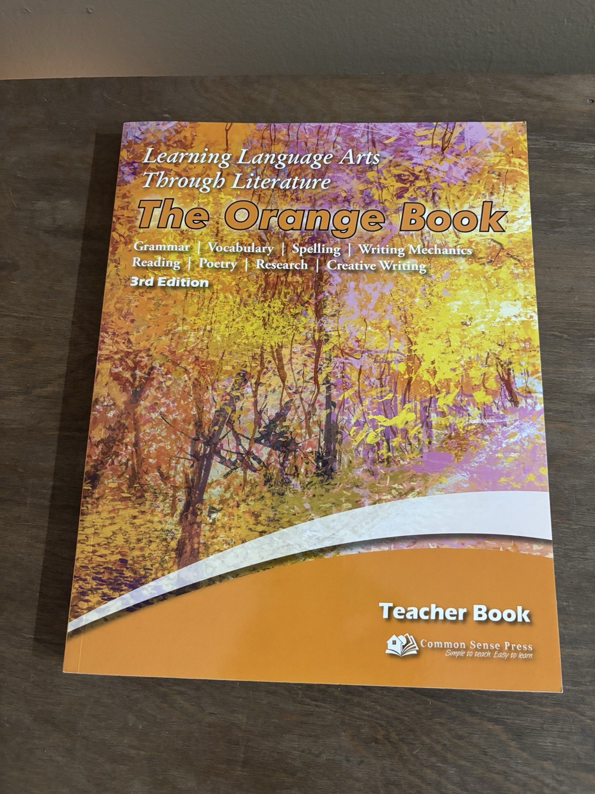 Common sense press Orange Book