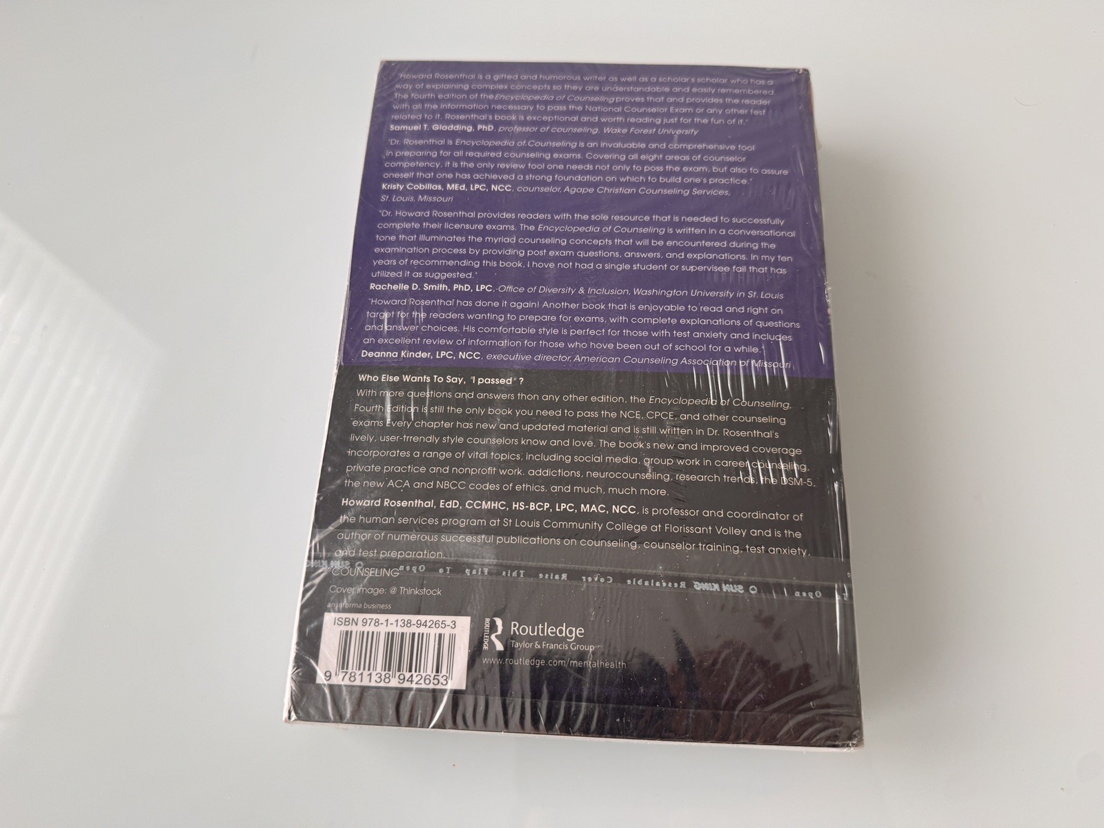 BRAND NEW Encyclopedia of Counseling : Master Review and Tutorial USA