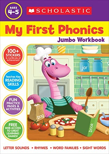 Scholastic Phonics Jumbo Workb – GOOD
