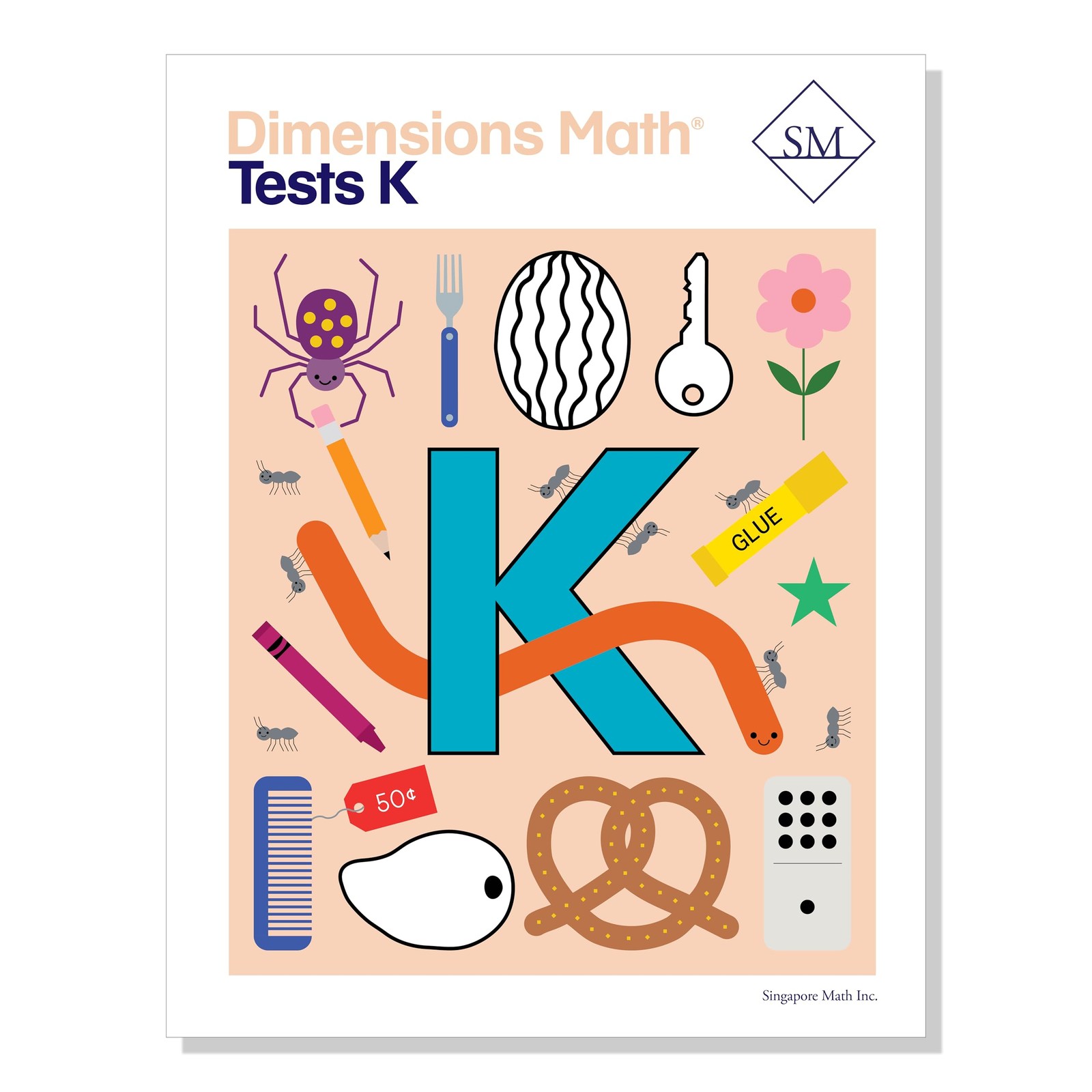 Dimensions Math Tests K | Singapore Math Inc. [Paperback] [Paperback] Singap…