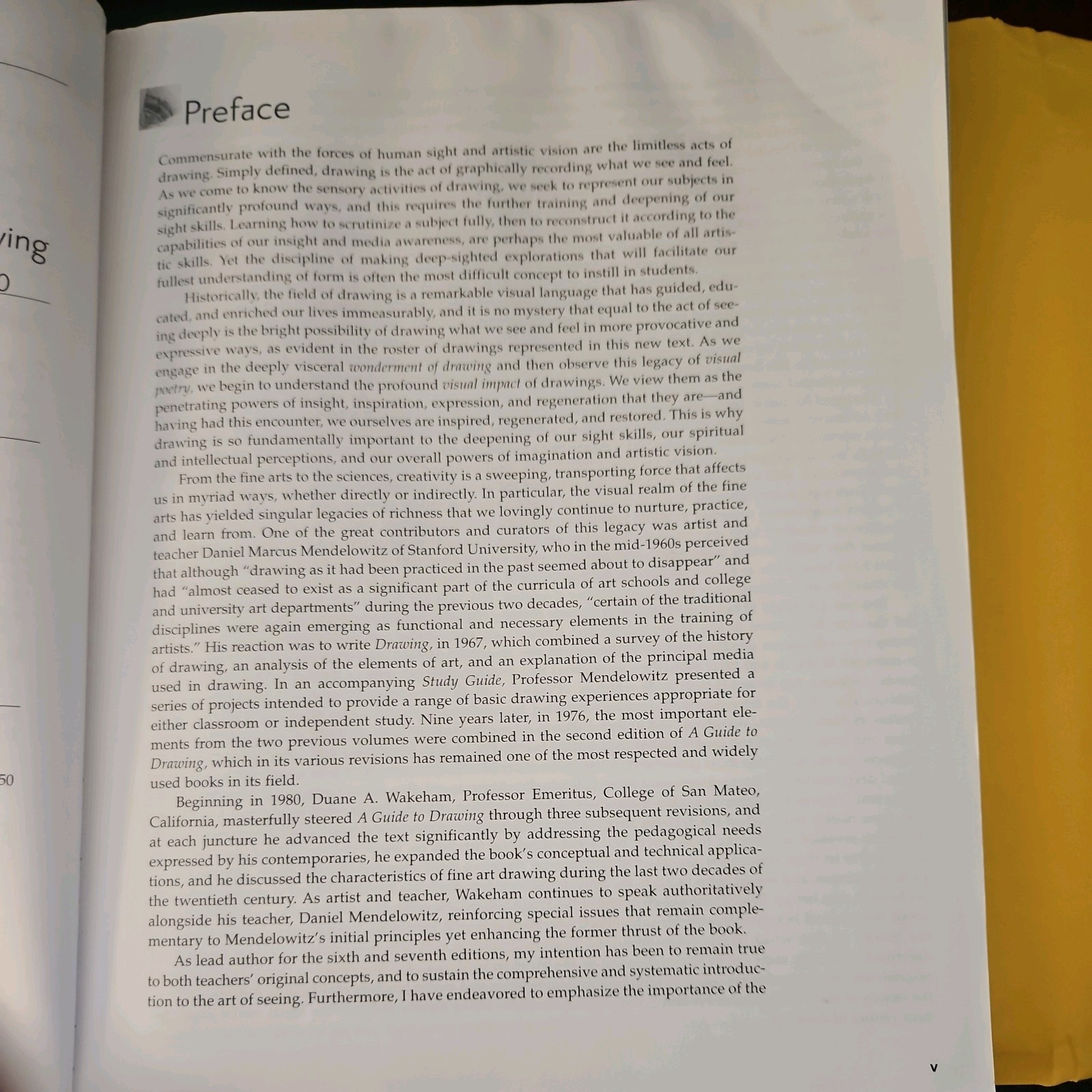 Guide to Drawing by Daniel M. Mendelowitz, David L. Faber and Duane A….