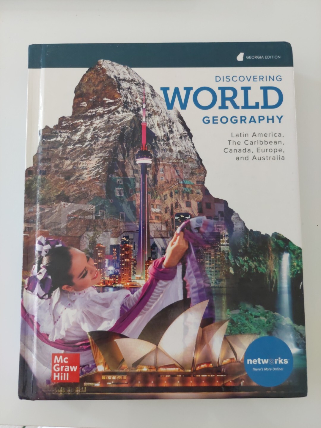 Discovering World Geography Latin America Caribbean Canada Textbook GA Edition