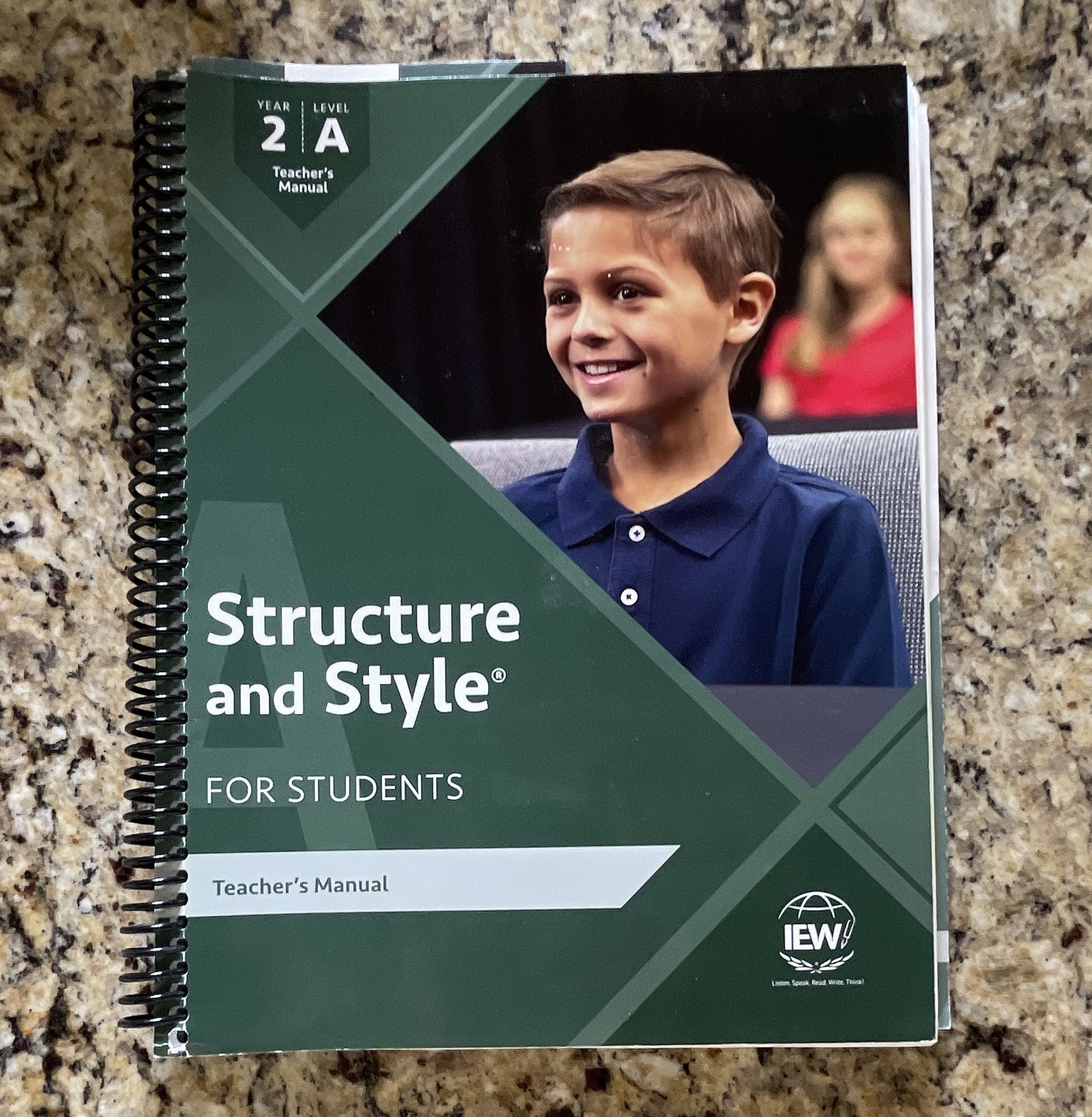 IEW Style for Students Teacher’s Manual Year 2 Level A Spiral Bound
