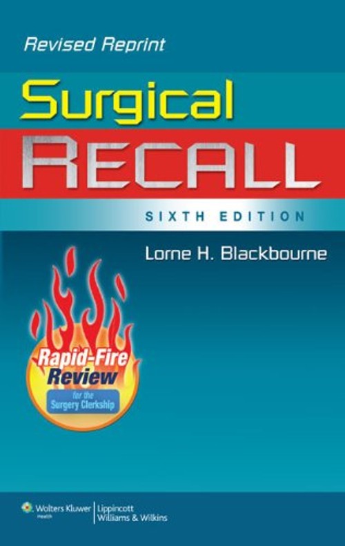 Surgical Recall Paperback Lorne H. Blackbourne