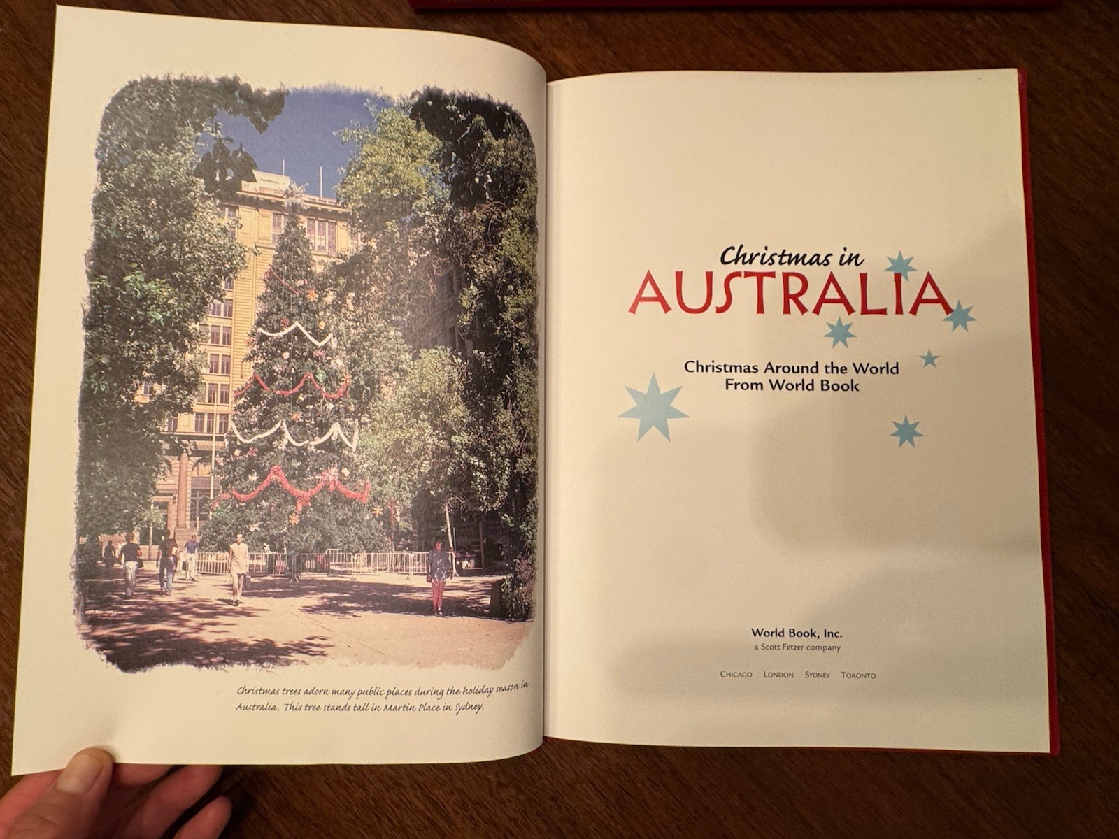 Christmas Around The World By World Book Encyclopedia Set of 12 Hardcovers