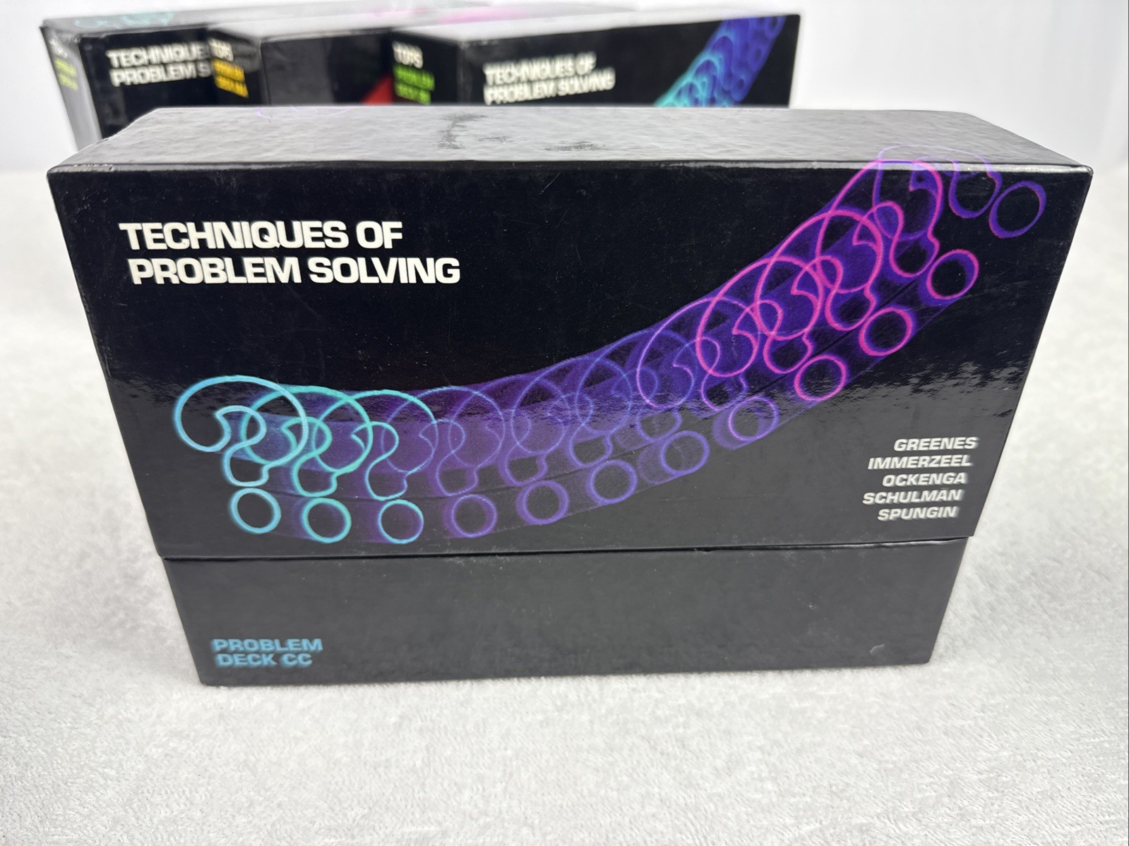 Techniques Of Problem Solving Lot Deck AA, AAA, BB, CC Homeschooling