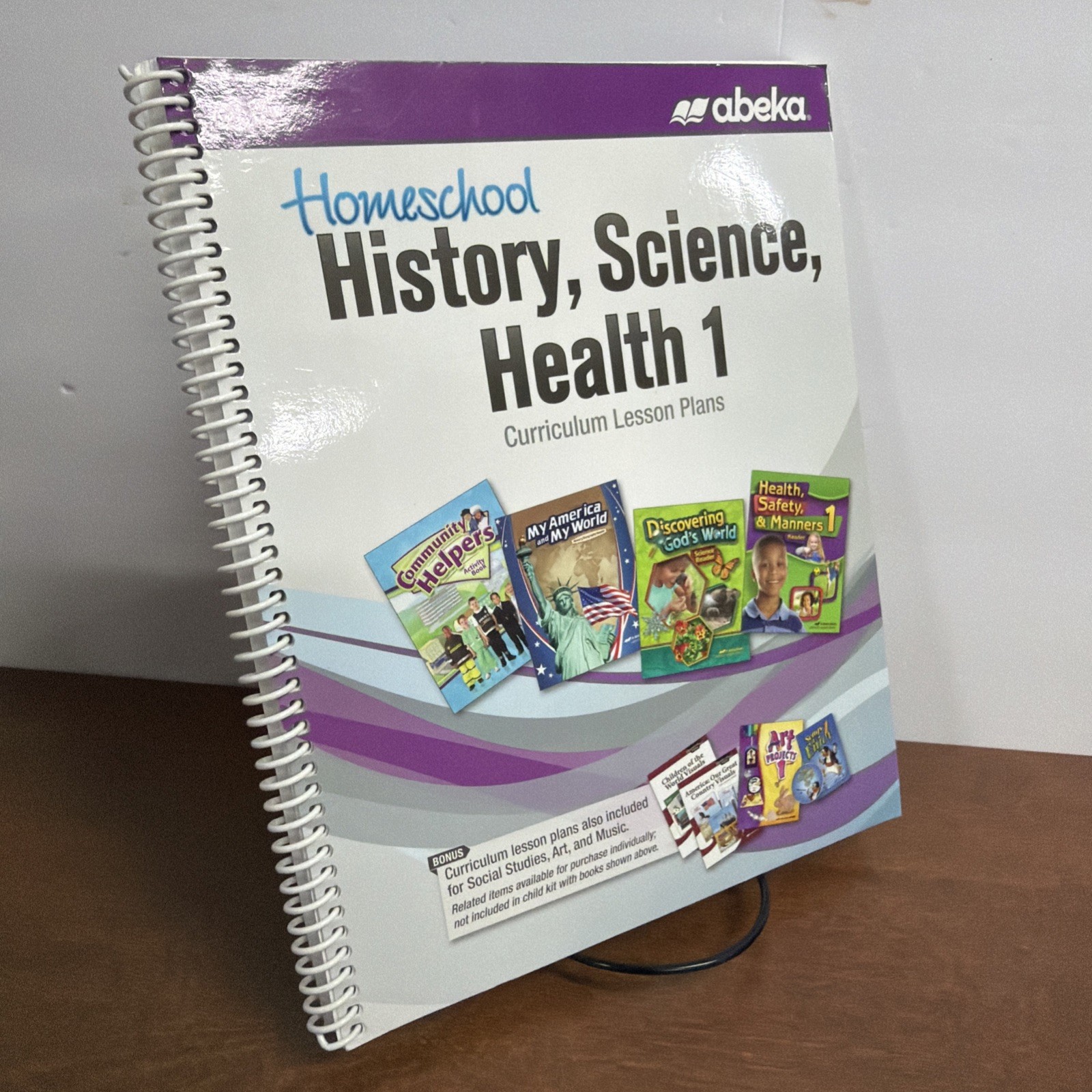 Abeka Homeschool History, Science, Health 1 Curriculum Lesson Plans