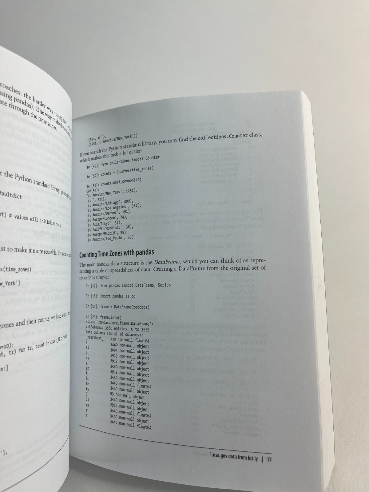 Python for Data Analysis By Wes McKinney Trade Paperback!!
