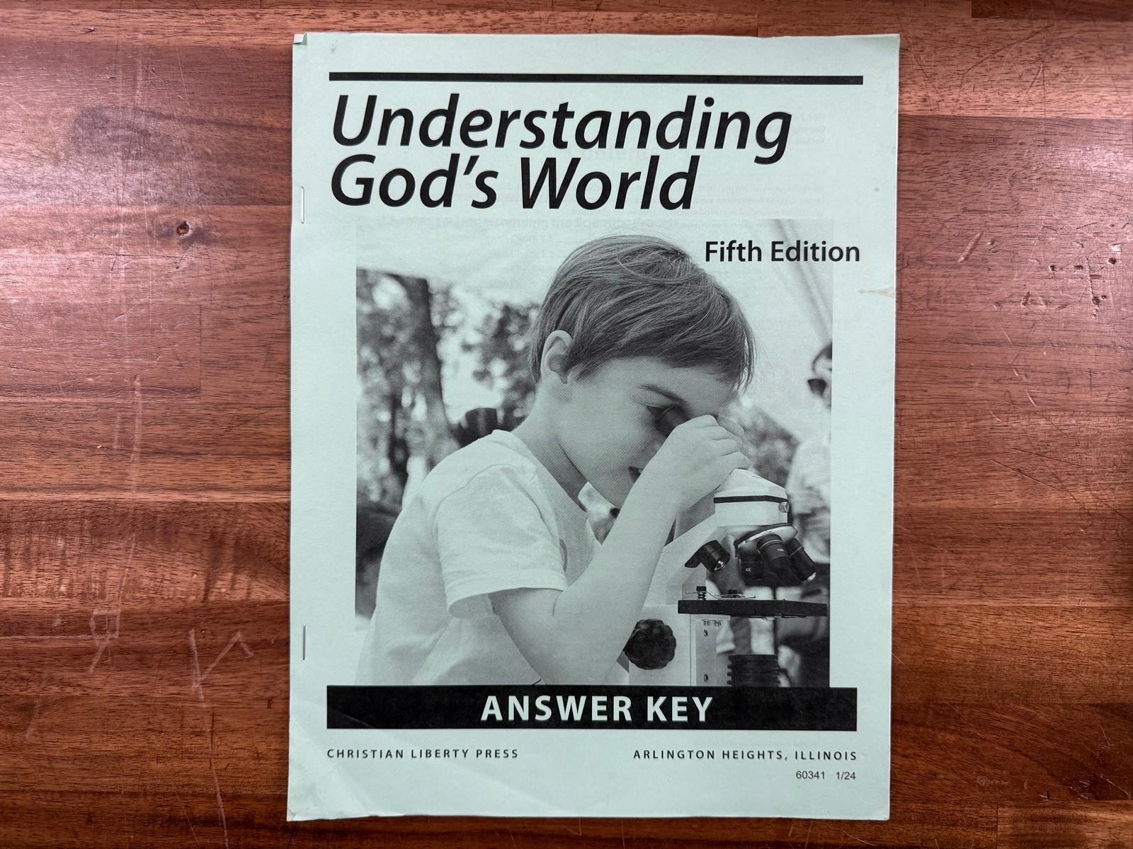 Christian Liberty Understanding God’s World 5th Ed Answer Key