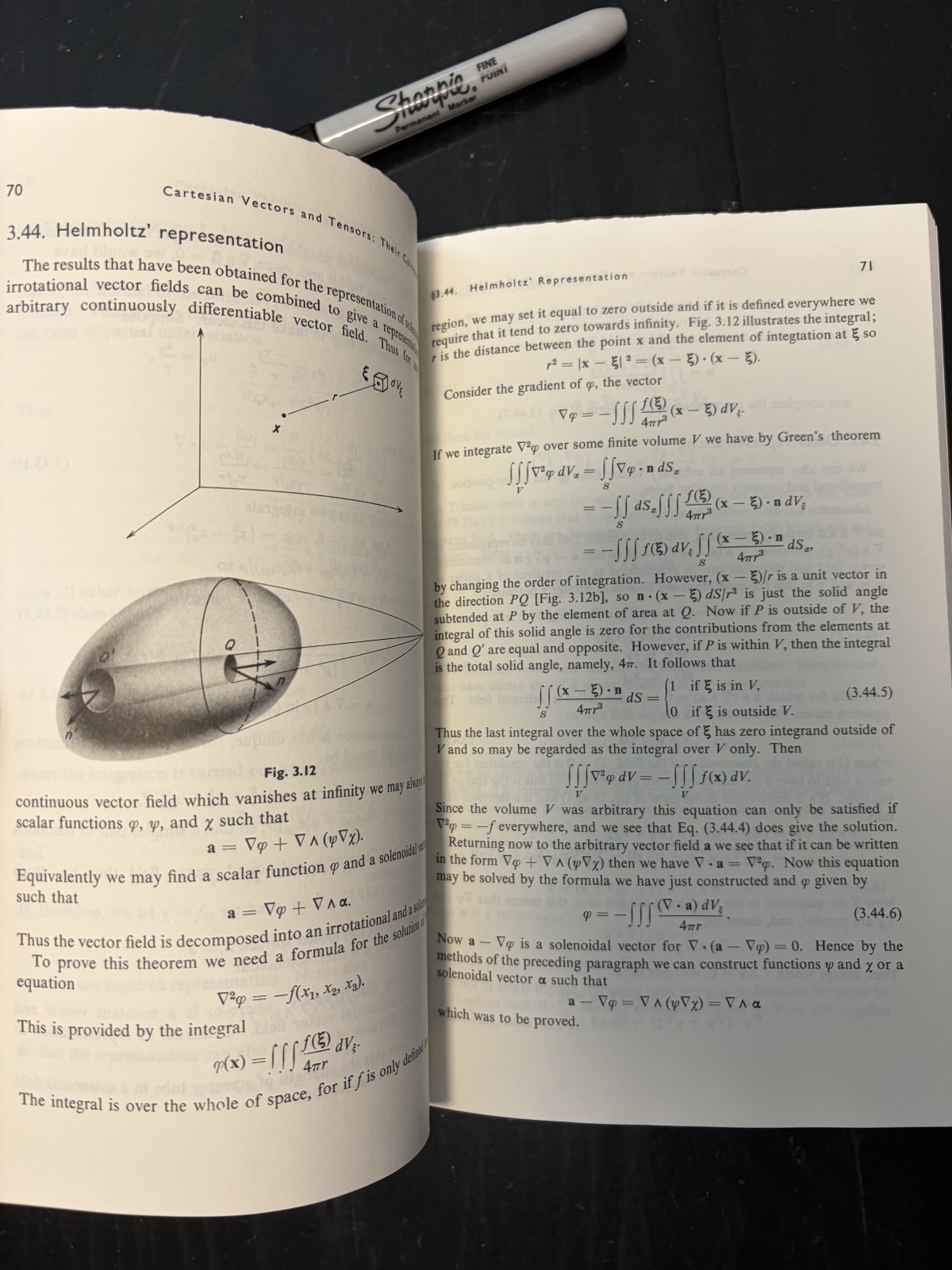 Vectors, Tensors and the Basic Equations of fluid mechanics by Aris