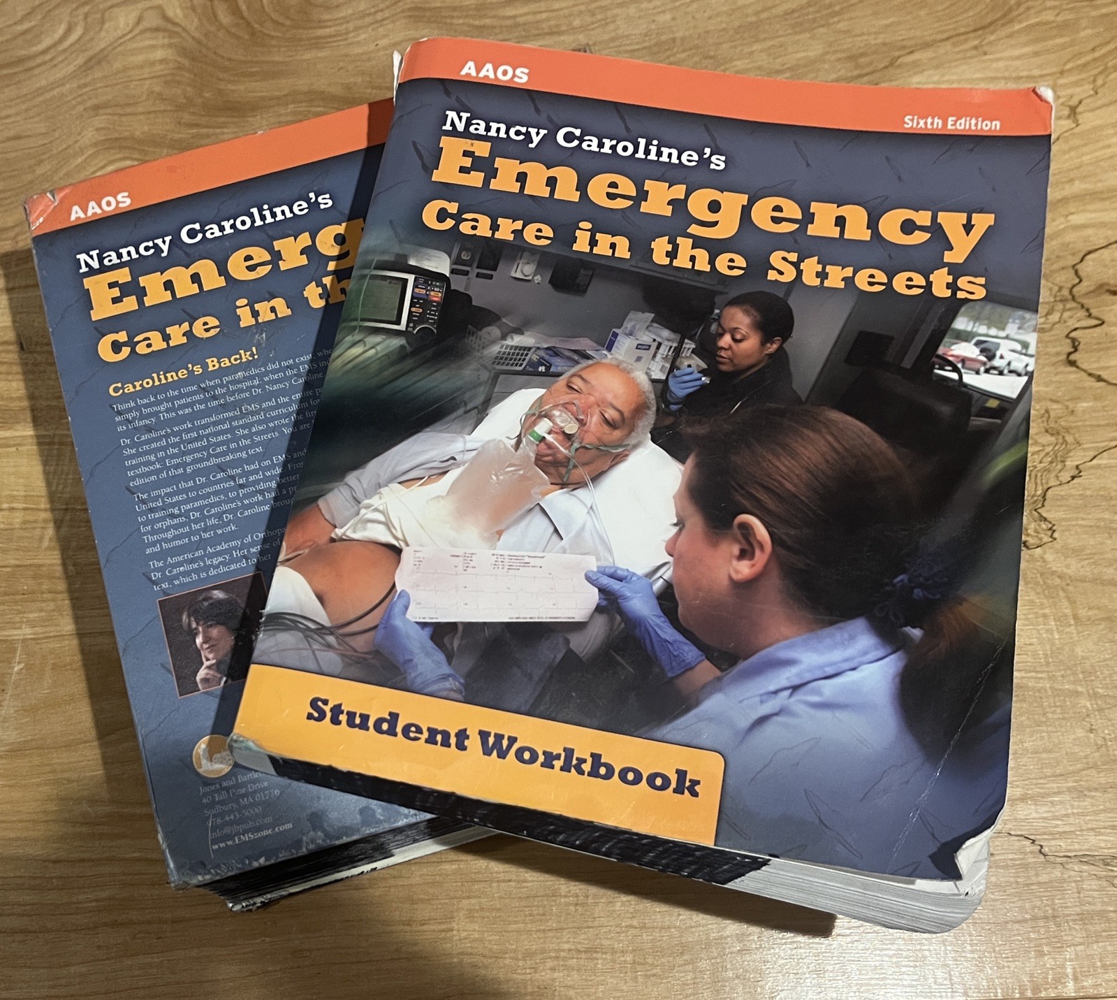 Nancy Caroline’s Emergency Care in the Streets 6th Edition & Paramedic Workbook