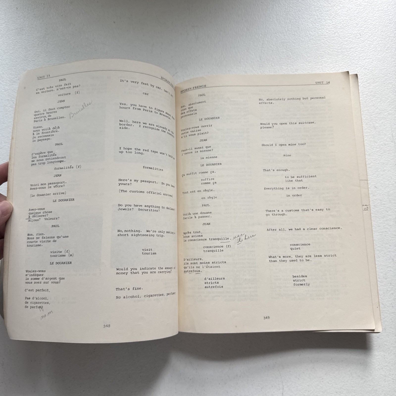 Foreign Service Insitute French Basic Course Units 13-24 1960
