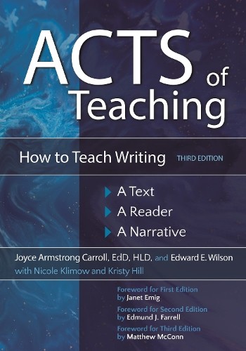 Joyce Armstrong Carroll Edward E. Wilson Acts of Teachin (Paperback) (UK IMPORT)