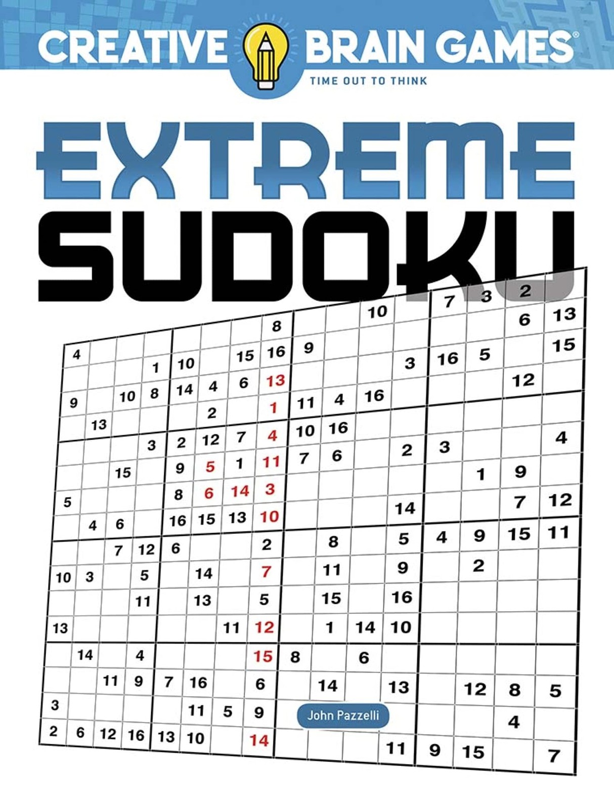 Brain Game Extreme Sudoku Puzzle Book Adult Challenge 200 Puzzles